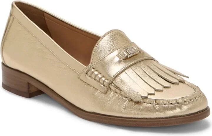 Gold Metallic Leather