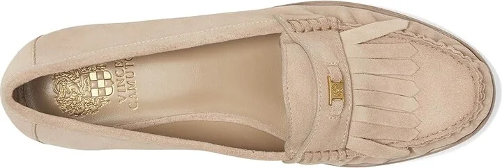 Vince Camuto Cosette Penny Loafers Women's Flat Shoes Black : 9.5 M, Leather - Image 8