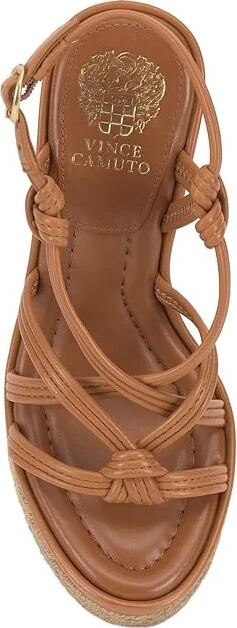Vince Camuto Delyna Women's Sandals Golden Walnut : 9 M, Leather - Image 2