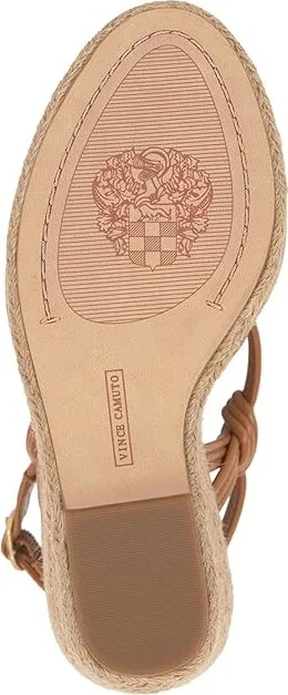 Vince Camuto Delyna Women's Sandals Golden Walnut : 9 M, Leather - Image 3