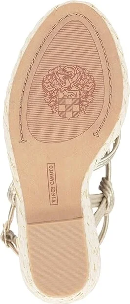 Vince Camuto Delyna Women's Sandals Golden Walnut : 9 M, Leather - Image 8