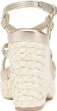 Vince Camuto Delyna Women's Sandals Golden Walnut : 9 M, Leather - Image 9
