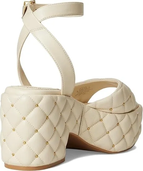 Vince Camuto Ellah Chunky Platform Sandals Women's Sandals Panna Creme : 9.5 M, Leather - Image 4
