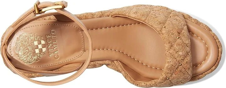 Vince Camuto Ellah Chunky Platform Sandals Women's Sandals Panna Creme : 9.5 M, Leather - Image 8