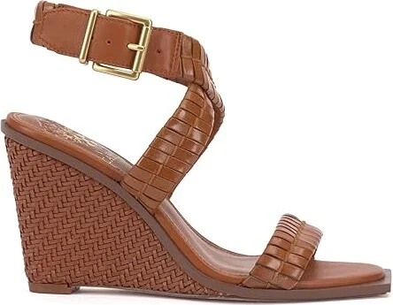 Vince Camuto Elynna Women's Sandals Golden Walnut : 5.5 M, Leather - Image 6