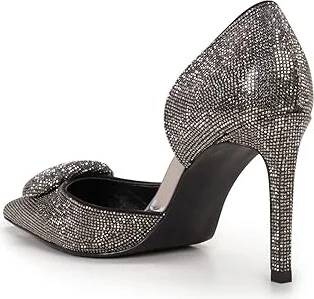 Vince Camuto Emelias High Women's Heels Anthracite : 9 M, Rubber/Synthetic - Image 4