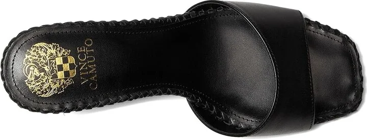 Vince Camuto Emmla Stitched Mule Sandals Women's Sandals Caramello : 6 M, Leather - Image 8