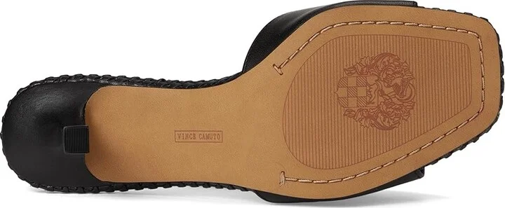 Vince Camuto Emmla Stitched Mule Sandals Women's Sandals Caramello : 6 M, Leather - Image 9
