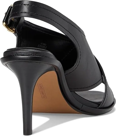 Vince Camuto Famla Cross-band High Heel Sandals Women's Sandals Tortilla : 8 M, Leather - Image 10