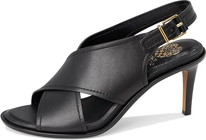 Vince Camuto Famla Cross-band High Heel Sandals Women's Sandals Tortilla : 8 M, Leather - Image 11