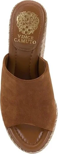 Vince Camuto Fayla Women's Sandals Golden Walnut : 6.5 M, Suede - Image 2