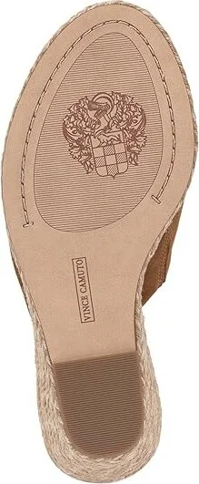 Vince Camuto Fayla Women's Sandals Golden Walnut : 6.5 M, Suede - Image 3
