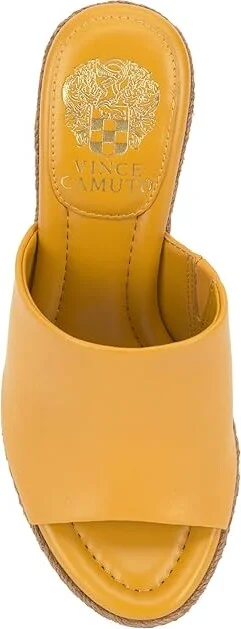 Vince Camuto Fayla Women's Sandals Golden Walnut : 6.5 M, Suede - Image 7