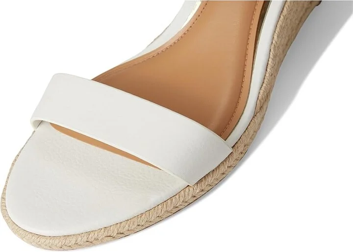 Vince Camuto Felia Espadrille Wedge Sandals Women's Sandals Bianco : 11 M, Leather - Image 7