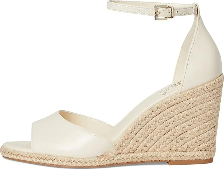 Vince Camuto Felyn Women's Sandals Creamy White : 9 M, Suede - Image 6