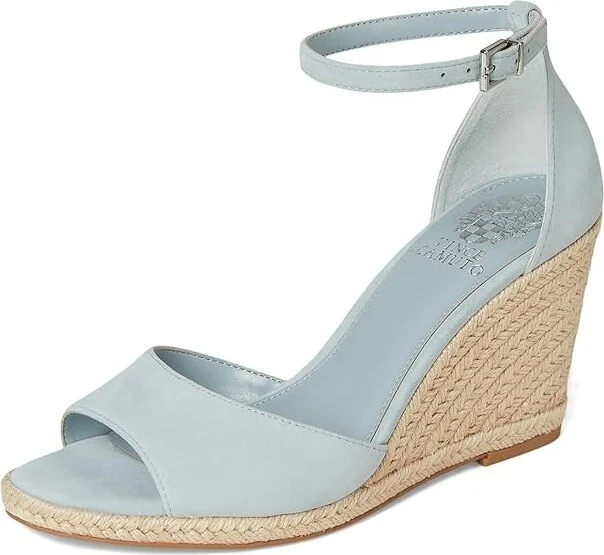 Vince Camuto Felyn Women's Sandals Creamy White : 9 M, Suede - Image 11