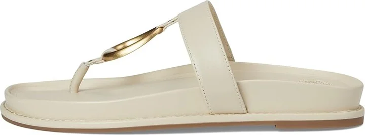 Vince Camuto Genri O-Ring Thong Slide Sandals Women's Sandals Panna Creme : 10 M, Leather - Image 6