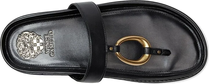 Vince Camuto Genri O-Ring Thong Slide Sandals Women's Sandals Panna Creme : 10 M, Leather - Image 8