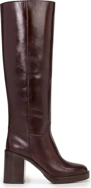 Vince Camuto Gibi Women's Boots Dark Mahogany : 9.5 M, Leather - Image 6
