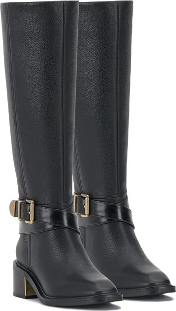 Vince Camuto Gini - Wide Calf Women's Boots Black : 11 M, Leather