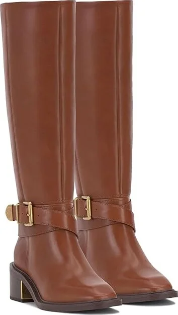 Vince Camuto Gini Women's Boots Whiskey : 5 M, Leather