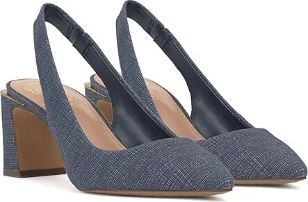 Vince Camuto Hamden High Women's Heels Elemental Blue : 11 M, Leather