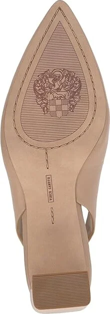 Vince Camuto Hamden High Women's Heels Soft Buff : 9.5 M, Leather - Image 3