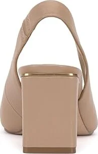 Vince Camuto Hamden High Women's Heels Soft Buff : 9.5 M, Leather - Image 4