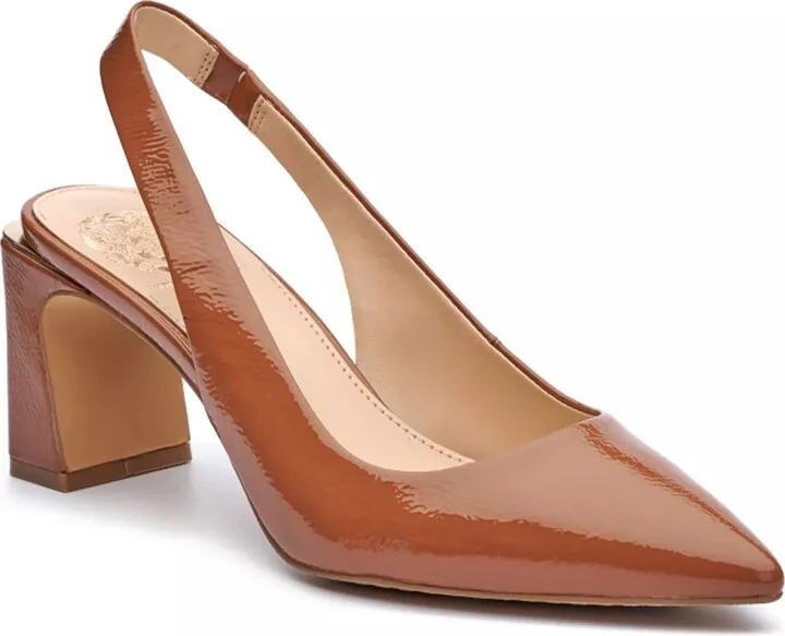 Cognac Patent Leather