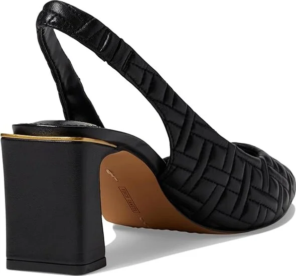 Vince Camuto Hamden-Q High Women's Heels Black : 5 M, Leather/Rubber - Image 4