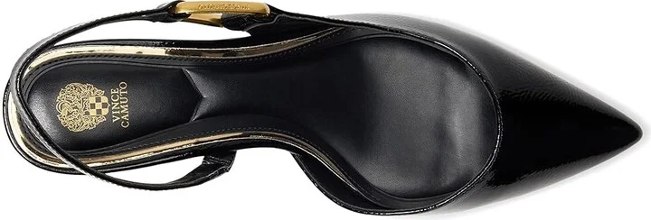 Vince Camuto Inari Lasso Buckle Slingback Pumps Women's Shoes Flame : 8 M, Leather - Image 8