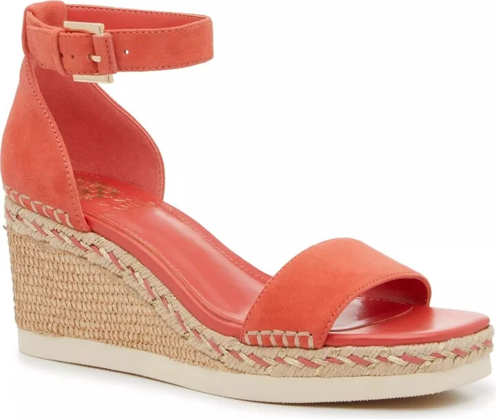 Peach Pop Coral Suede