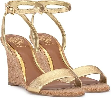 Vince Camuto Jefany Women's Sandals True Gold : 11 M, Leather
