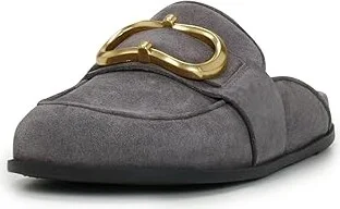 Vince Camuto Junnie Women's Flat Shoes Dark Stone : 9.5 M, Polyester/Rubber/Suede - Image 5