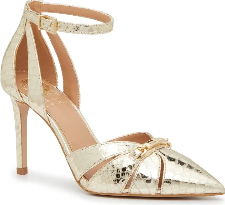 Gold Metallic  Snake Print