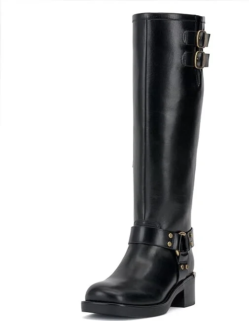 Vince Camuto Kaydin Women's Boots Black : 5 M, Leather - Image 5
