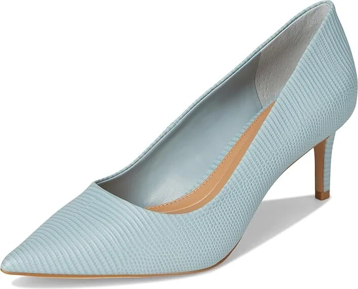Vince Camuto Kehlia High Heel Pumps High Women's Heels Celeste Blue : 10 M, Leather - Image 5