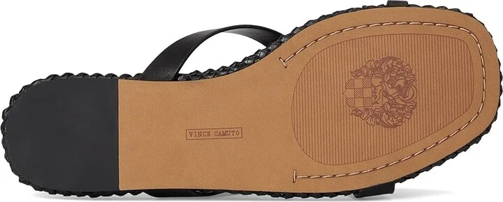 Vince Camuto Kellon Toe Loop Flat Sandals Women's Sandals Caramello : 7.5 M, Leather - Image 9