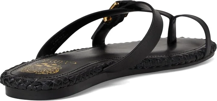 Vince Camuto Kellon Toe Loop Flat Sandals Women's Sandals Caramello : 7.5 M, Leather - Image 10