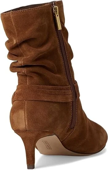 Vince Camuto Kirpa Slouchy O-ring Bootsie Women's Boots Burnt Sugar : 5 M, Leather - Image 4