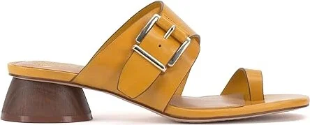 Vince Camuto Lenqua Women's Sandals Golden Sun : 5.5 M, Leather/Rubber - Image 6
