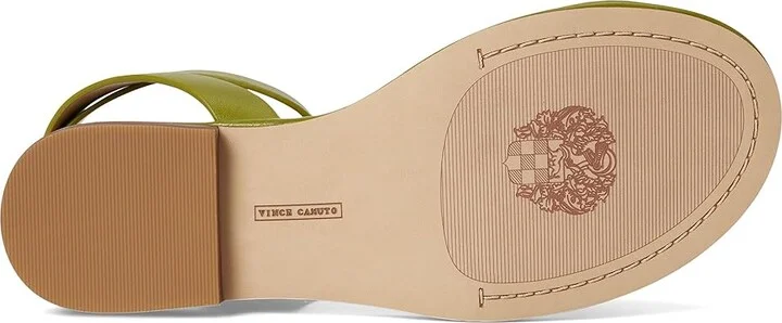 Vince Camuto Liba Toe Loop Wrap Flat Sandals Women's Sandals Caramello : 6 M, Leather - Image 9