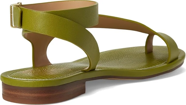 Vince Camuto Liba Toe Loop Wrap Flat Sandals Women's Sandals Caramello : 6 M, Leather - Image 10