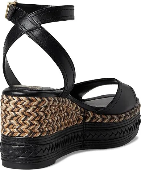 Vince Camuto Lilla Espadrille Wedge Women's Sandals Tortilla : 5 M, Leather/Rubber - Image 10