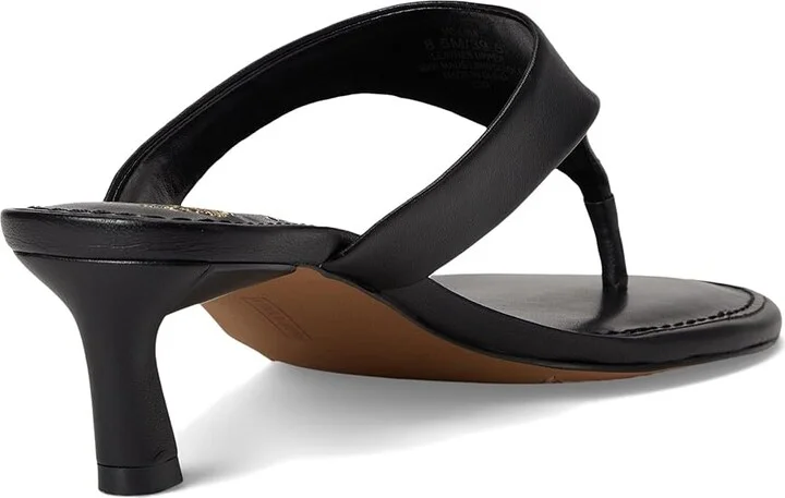 Vince Camuto Lina Thong Kitten Heel Sandals Women's Sandals Taupe/Mid Taupe : 10 M, Leather - Image 10