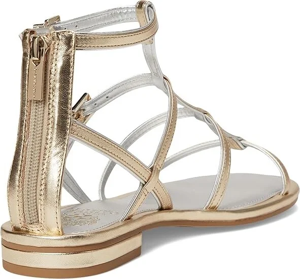 Vince Camuto Luane Gladiator Flat Sandals Women's Sandals Black : 5.5 M, Leather/Rubber - Image 10