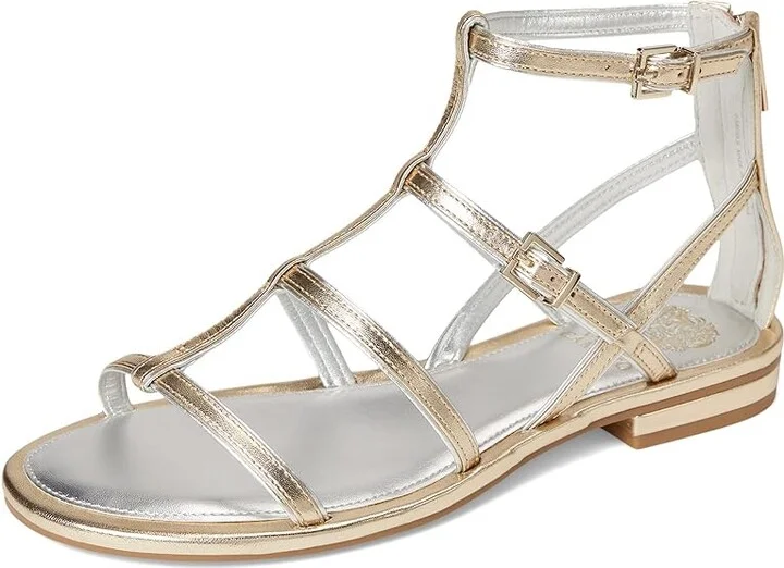 Vince Camuto Luane Gladiator Flat Sandals Women's Sandals Black : 5.5 M, Leather/Rubber - Image 11