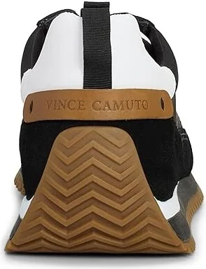 Vince Camuto Maarten Casual Sneaker Men's Shoes Black : 10.5 M, Leather - Image 4