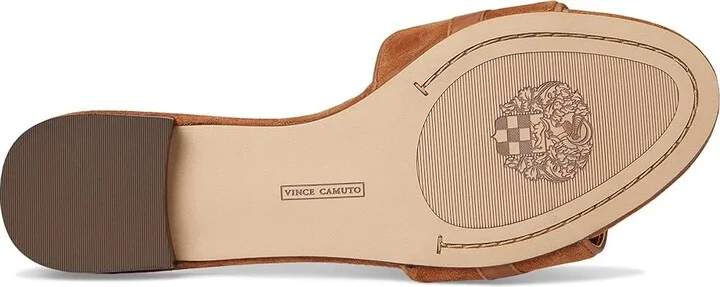 Vince Camuto Maxine Banded Buckle Slide Sandals Women's Sandals Caramello : 11 M, Leather - Image 3