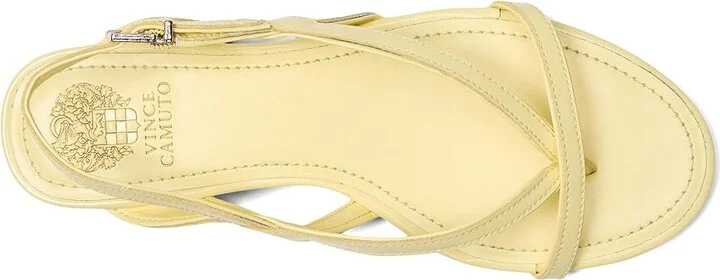 Vince Camuto Melly Strappy Flat Sandals Women's Sandals Sunshine : 6.5 M, Leather - Image 2
